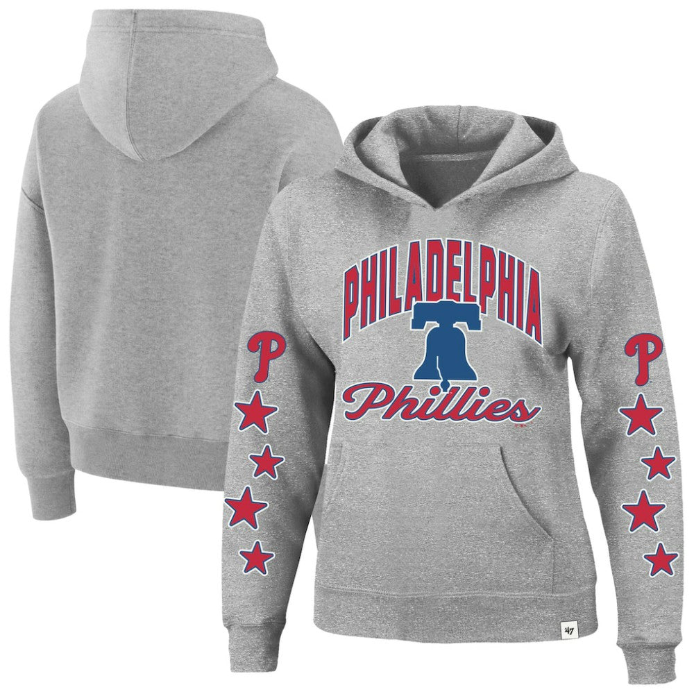Philadelphia Phillies '47 Women's Plus Size Starry Eye Hoodie - MLB