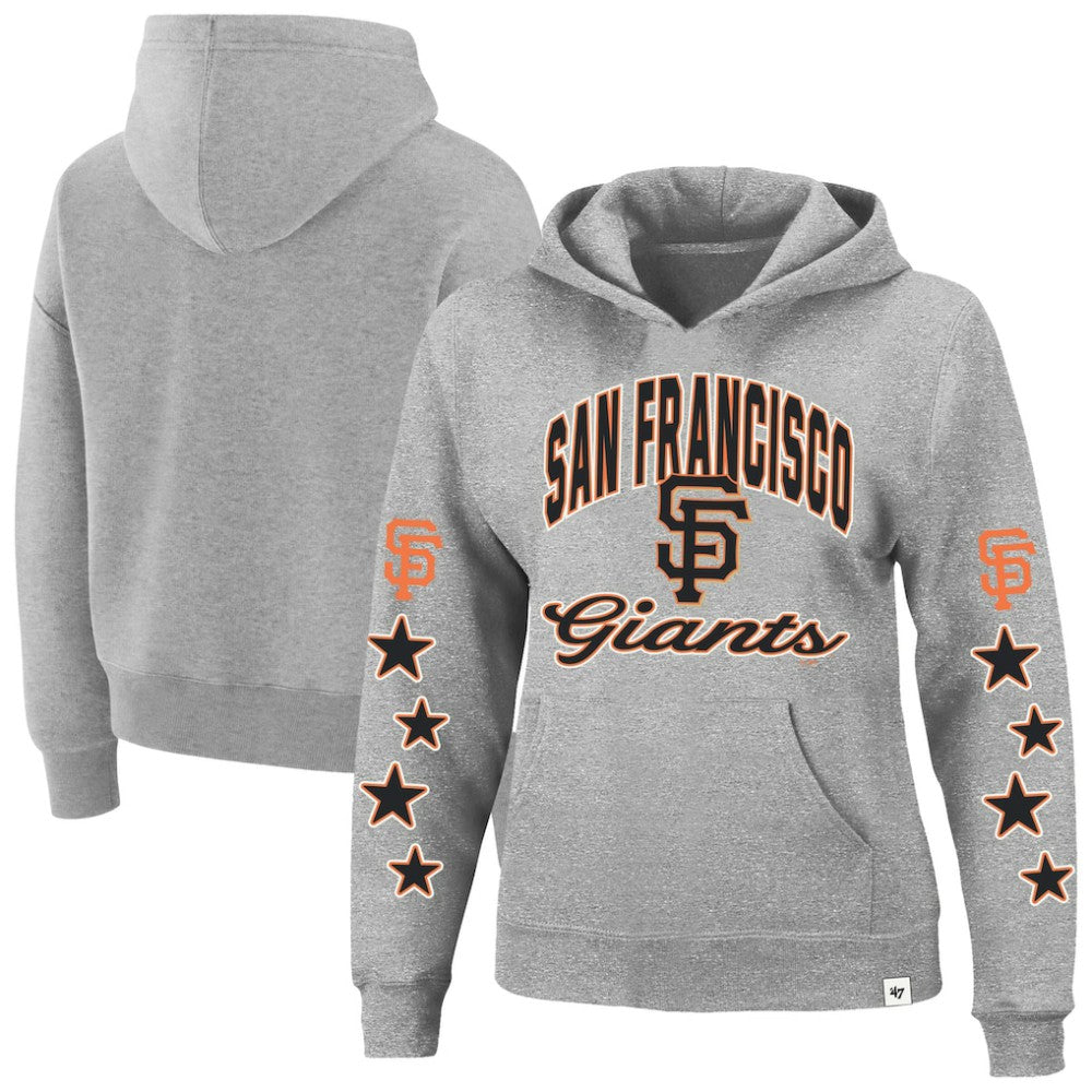 San Francisco Giants '47 Women's Plus Size Starry Eye Hoodie - MLB
