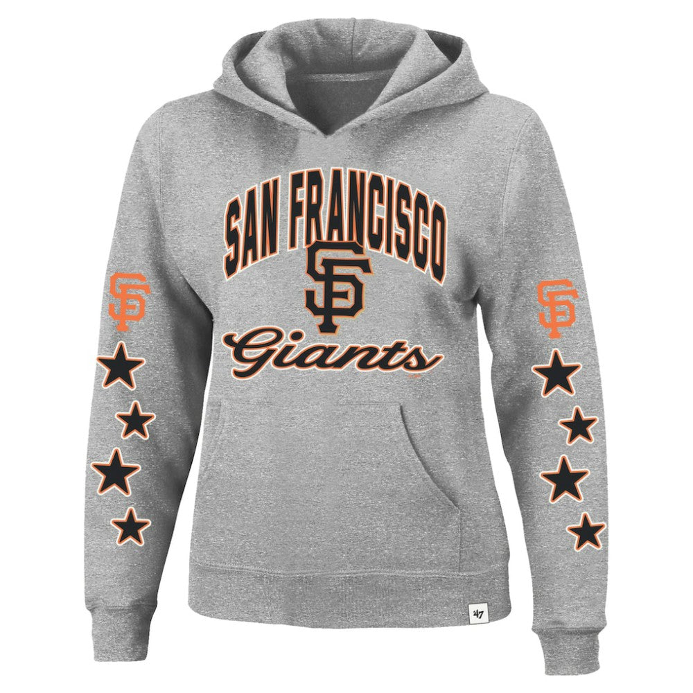 San Francisco Giants '47 Women's Plus Size Starry Eye Hoodie - MLB