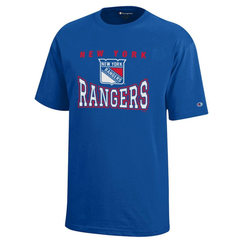 New York Rangers Champion Youth Graphic T-Shirt - Blue - NHL