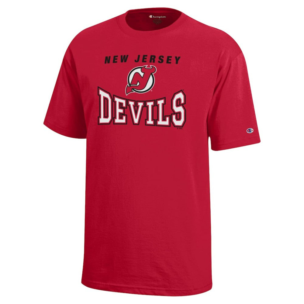 New Jersey Devils Champion Youth Graphic T-Shirt - Red - NHL