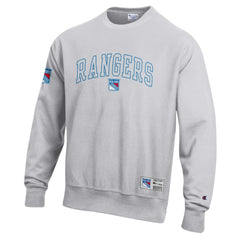 New York Rangers Champion Reverse Weave Fleece Sweatshirt - Gray - NHL