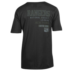 New York Rangers Champion Tonal T-Shirt - Black - NHL