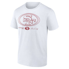 Brock Purdy San Francisco 49ers Outline Player T-Shirt White | NFL