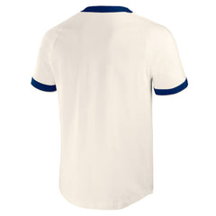 New York Rangers Darius Rucker Collection by Fanatics Fanatics Fest Henley Raglan T-Shirt - Cream - NHL
