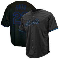Juan Soto New York Mets Profile Big & Tall Pop Fashion Jersey - MLB