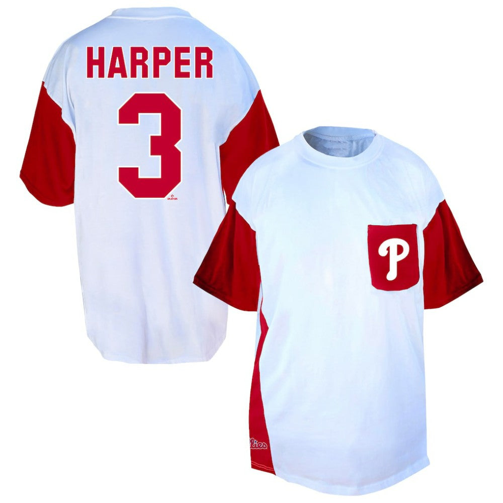Bryce Harper Philadelphia Phillies Profile Big & Tall Player Name & Number T-Shirt - MLB