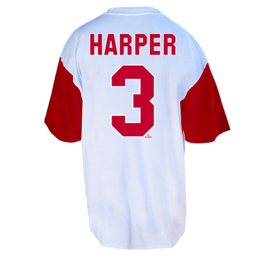Bryce Harper Philadelphia Phillies Profile Big & Tall Player Name & Number T-Shirt - MLB
