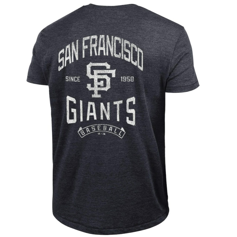 San Francisco Giants Champion Vintage 3-Hit Tri-Blend T-Shirt - MLB