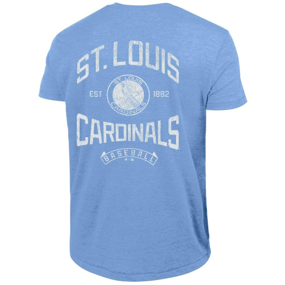 St. Louis Cardinals Champion Vintage 3-Hit Tri-Blend T-Shirt - MLB
