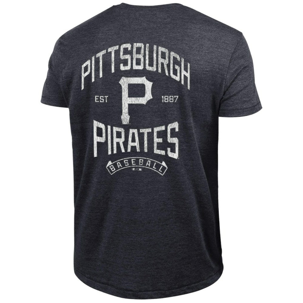 Pittsburgh Pirates Champion Vintage 3-Hit Tri-Blend T-Shirt - MLB