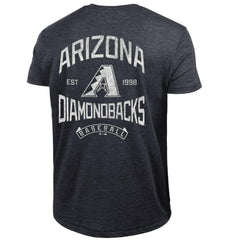 Arizona Diamondbacks Champion Vintage 3-Hit Tri-Blend T-Shirt - MLB