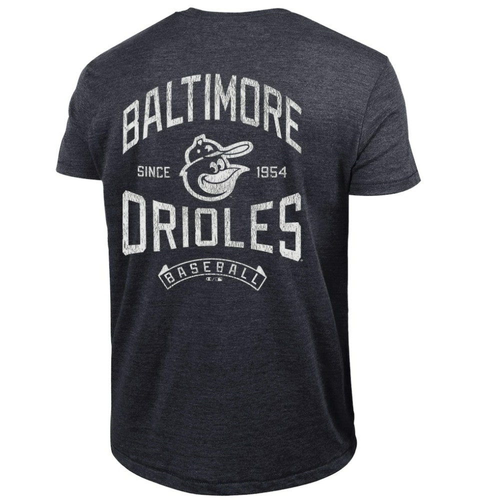 Baltimore Orioles Champion Vintage 3-Hit Tri-Blend T-Shirt - MLB