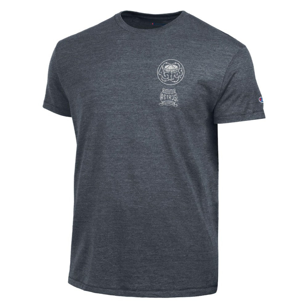 Houston Astros Champion Vintage 3-Hit Tri-Blend T-Shirt - MLB