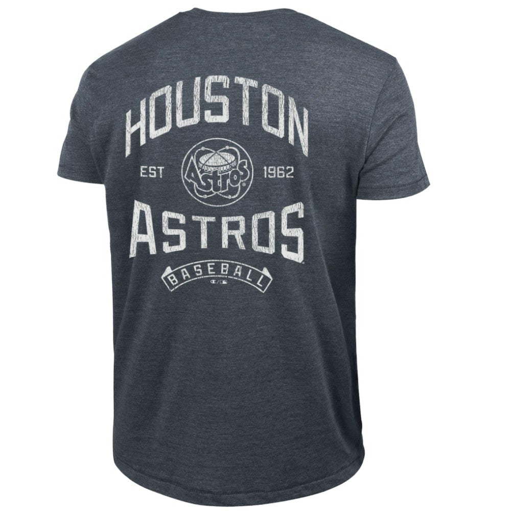Houston Astros Champion Vintage 3-Hit Tri-Blend T-Shirt - MLB