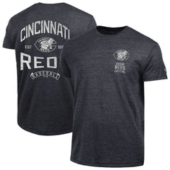 Cincinnati Reds Champion Vintage 3-Hit Tri-Blend T-Shirt - MLB
