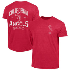 Los Angeles Angels Champion Vintage 3-Hit Tri-Blend T-Shirt - MLB