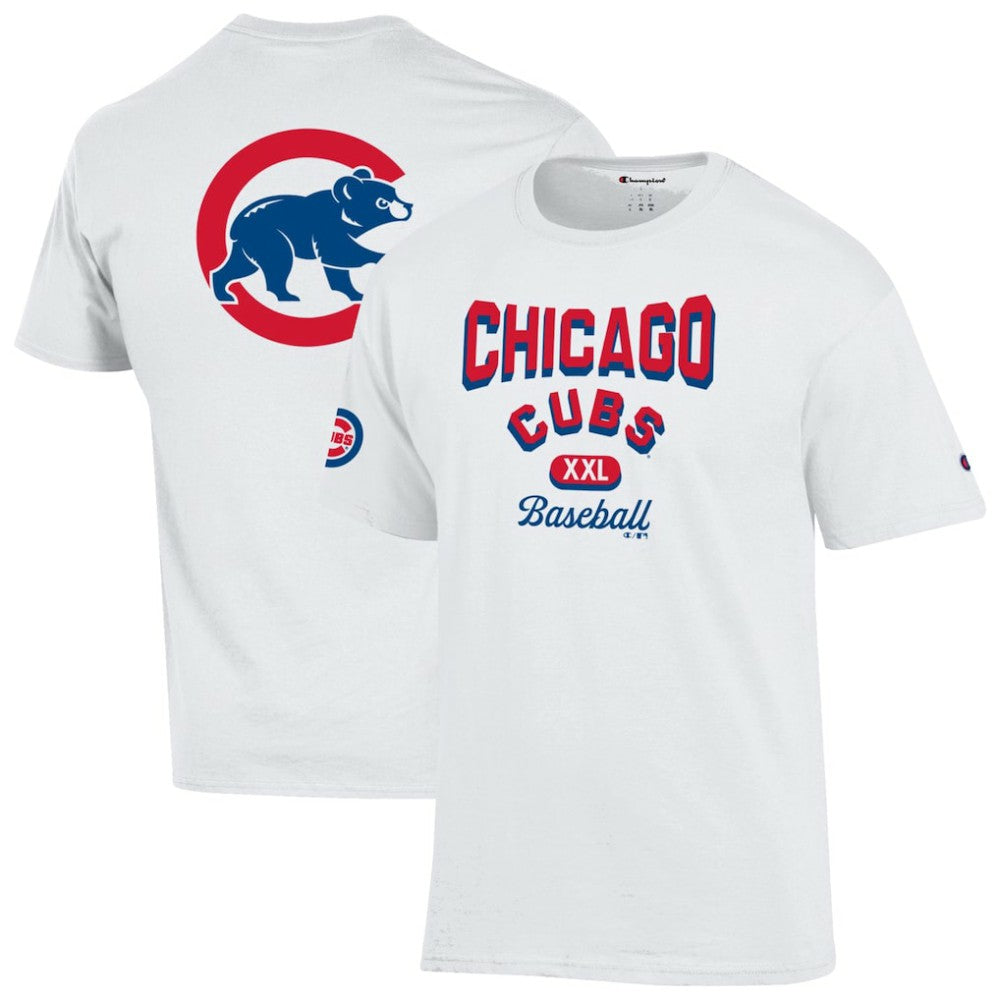 Chicago Cubs Champion 3-Hit Jersey T-Shirt - MLB