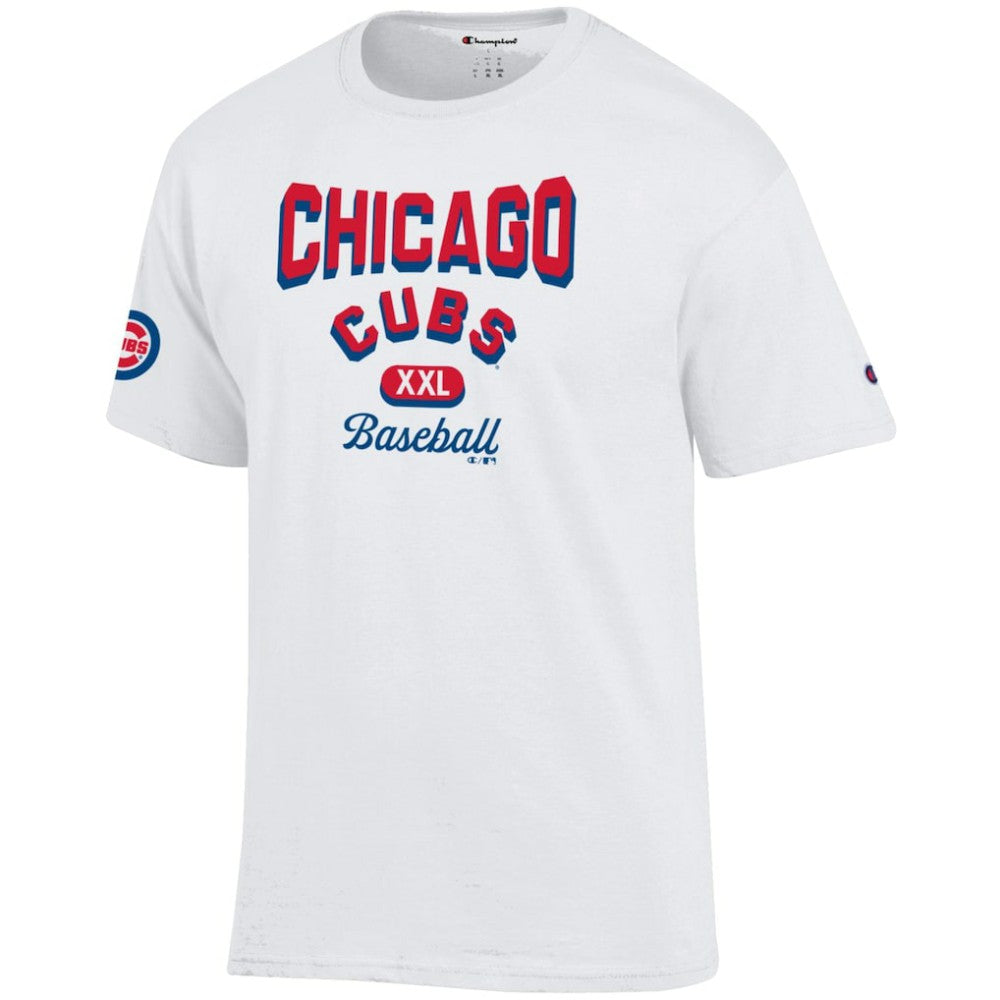Chicago Cubs Champion 3-Hit Jersey T-Shirt - MLB