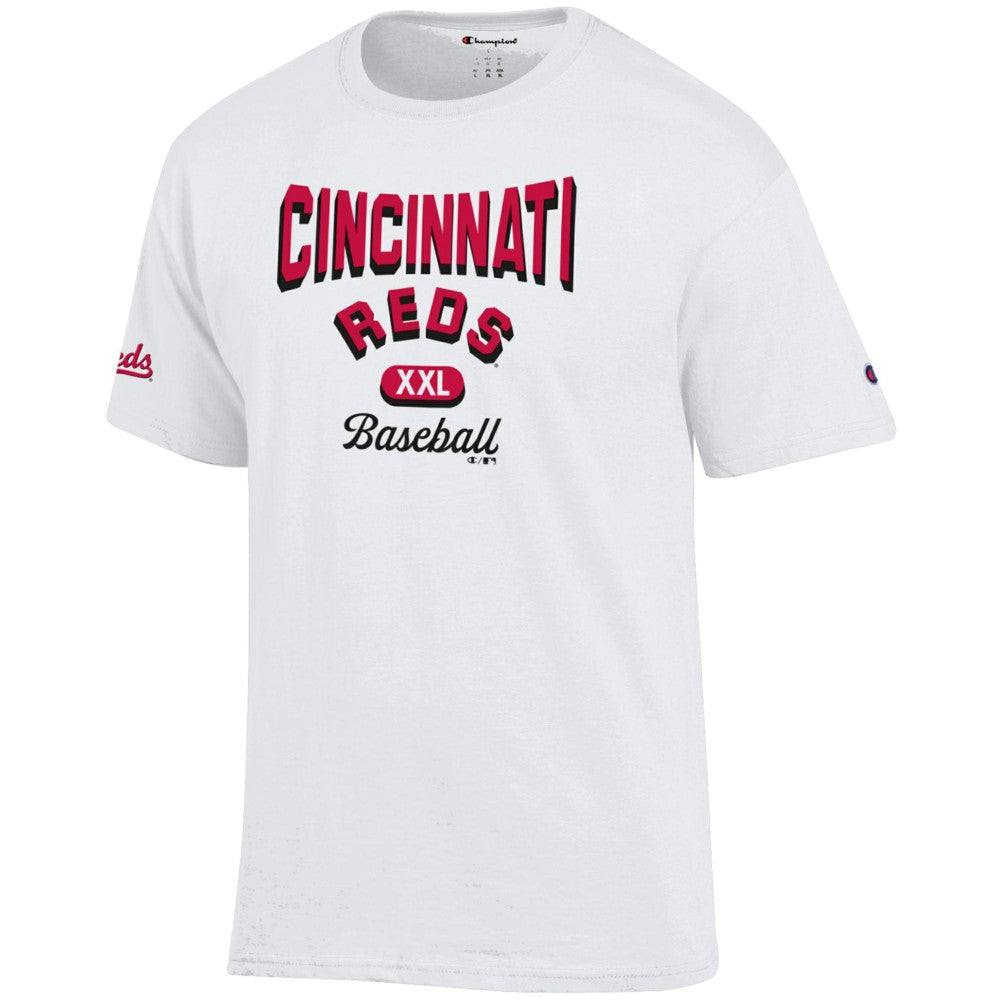 Cincinnati Reds Champion 3-Hit Jersey T-Shirt - MLB