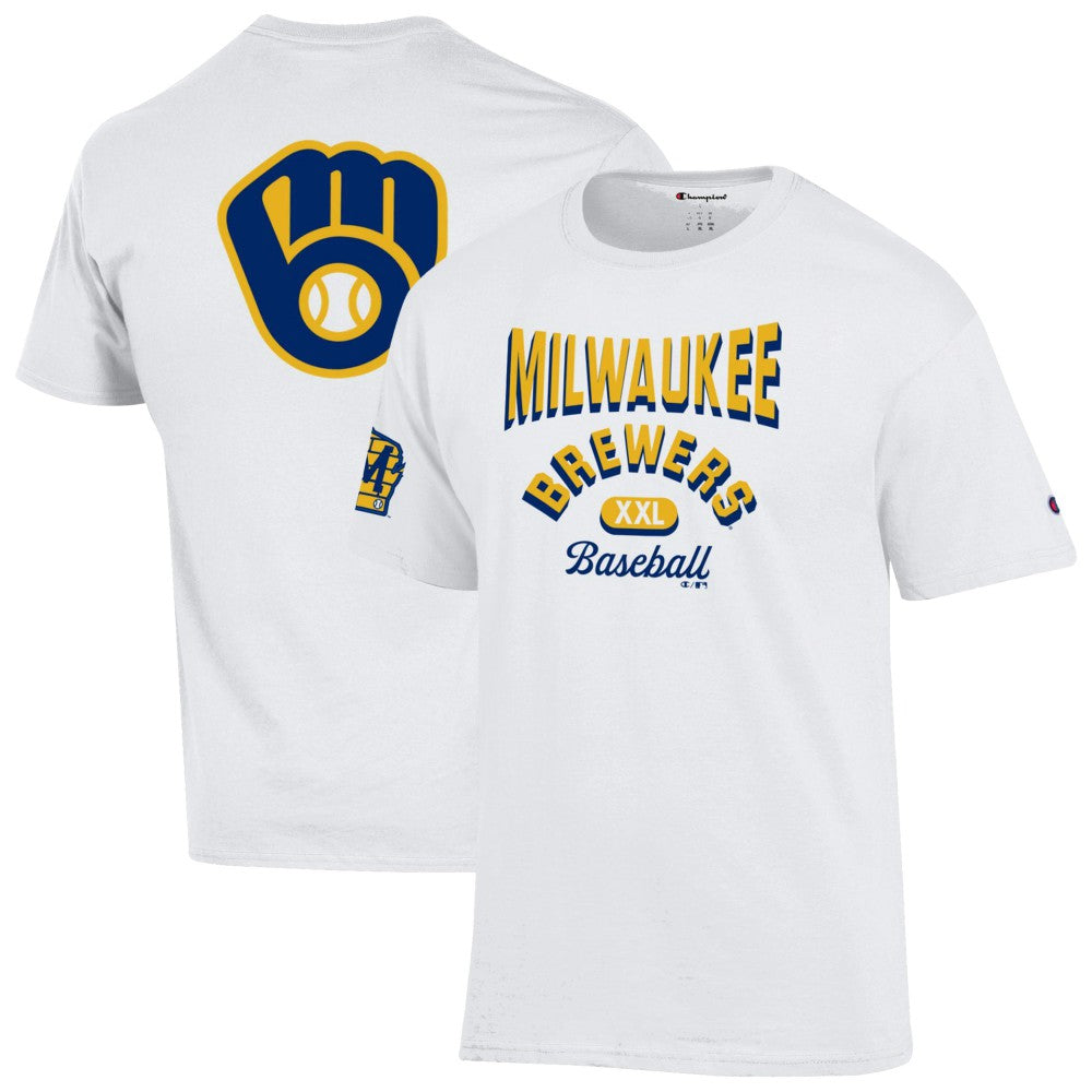 Milwaukee Brewers Champion 3-Hit Jersey T-Shirt - MLB