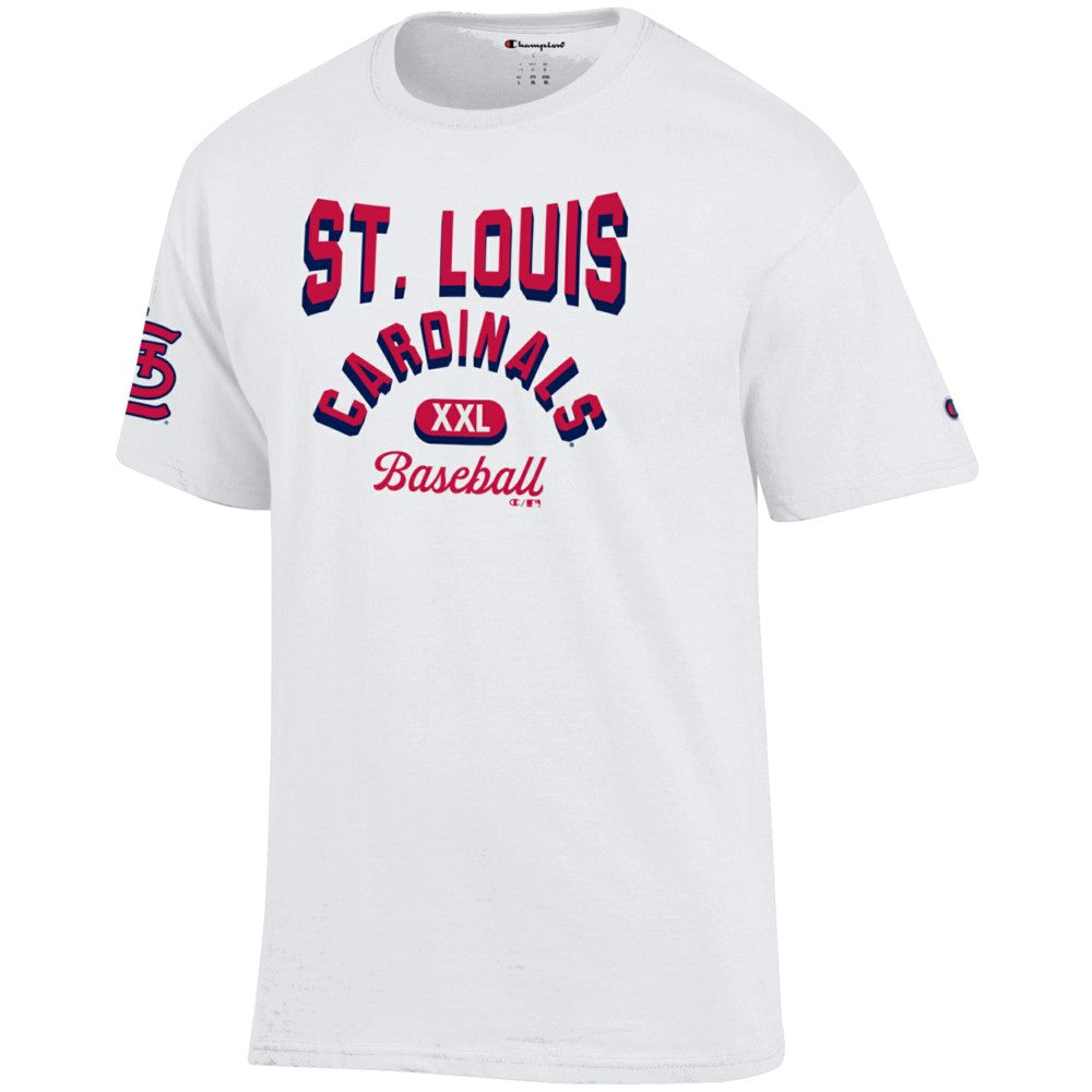 St. Louis Cardinals Champion 3-Hit Jersey T-Shirt - MLB