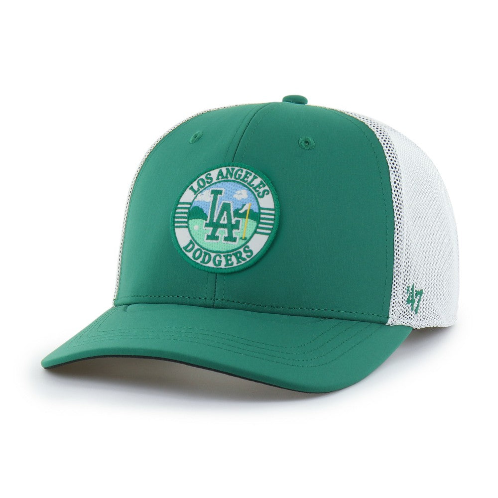 Los Angeles Dodgers '47 Elevated Greens Adjustable Trucker Hat - MLB