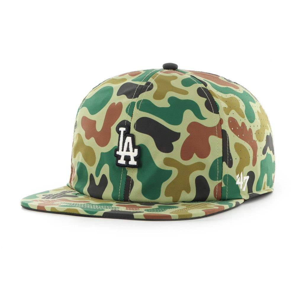 Los Angeles Dodgers '47 Elevated Greens Captain Adjustable Hat - MLB