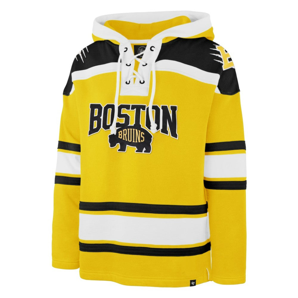 Boston Bruins '47 2026 NHL Stadium Series Superior Lacer Hoodie - Gold - NHL