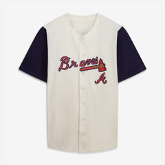 Atlanta Braves Profile Big & Tall Two-Color Fashion Jersey - MLB