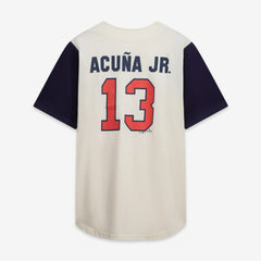 Atlanta Braves Profile Big & Tall Two-Color Fashion Jersey - MLB