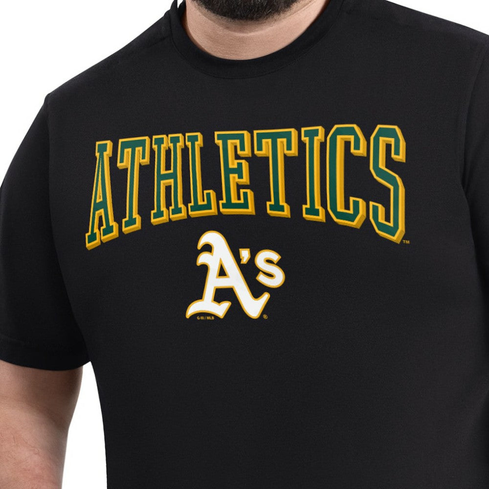 Athletics G-III Sports by Carl Banks Adaptive Classic Team Spirit T-Shirt - MLB