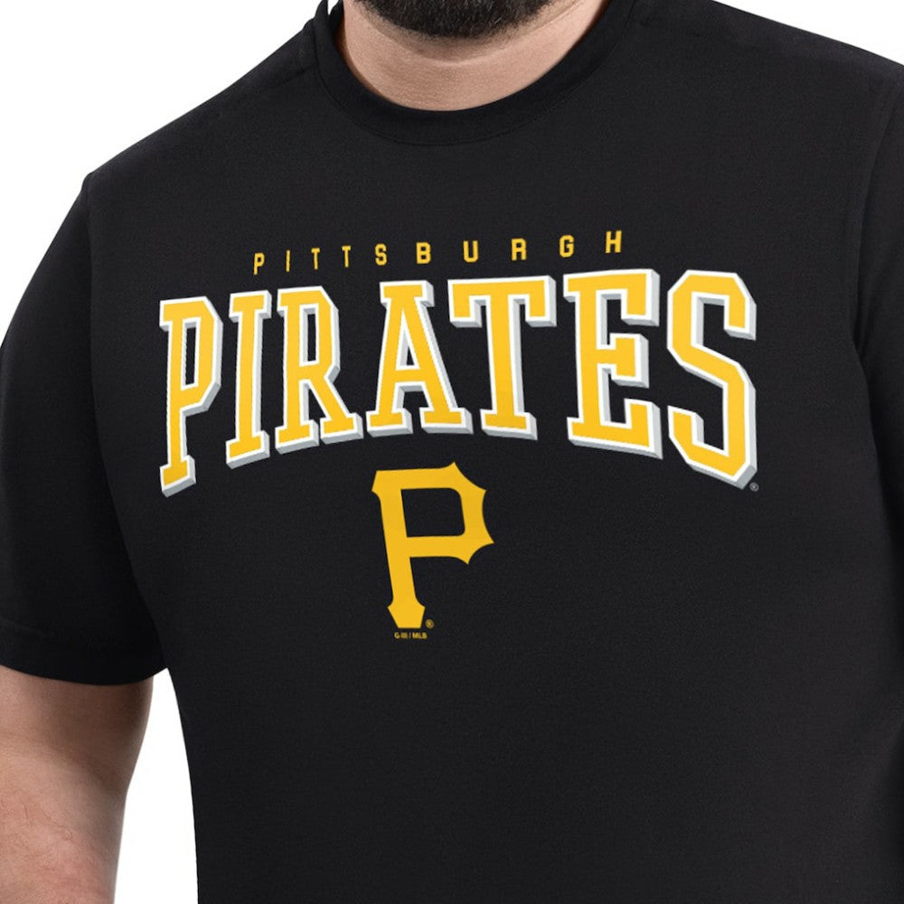 Pittsburgh Pirates G-III Sports by Carl Banks Adaptive Classic Team Spirit T-Shirt - MLB