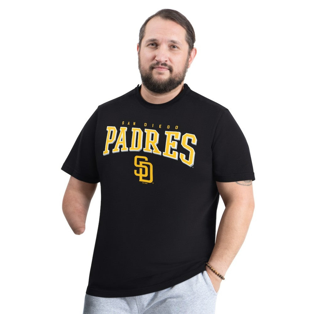 San Diego Padres G-III Sports by Carl Banks Adaptive Classic Team Spirit T-Shirt - MLB