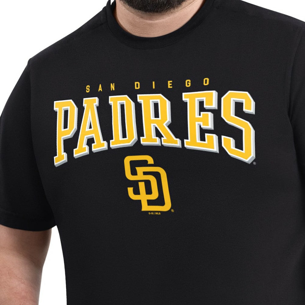San Diego Padres G-III Sports by Carl Banks Adaptive Classic Team Spirit T-Shirt - MLB