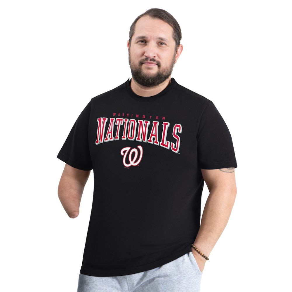 Washington Nationals G-III Sports by Carl Banks Adaptive Classic Team Spirit T-Shirt - MLB