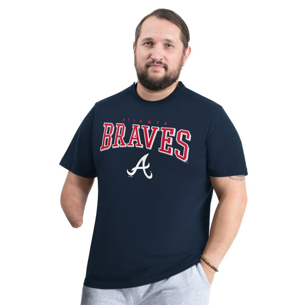 Atlanta Braves G-III Sports by Carl Banks Adaptive Classic Team Spirit T-Shirt - MLB