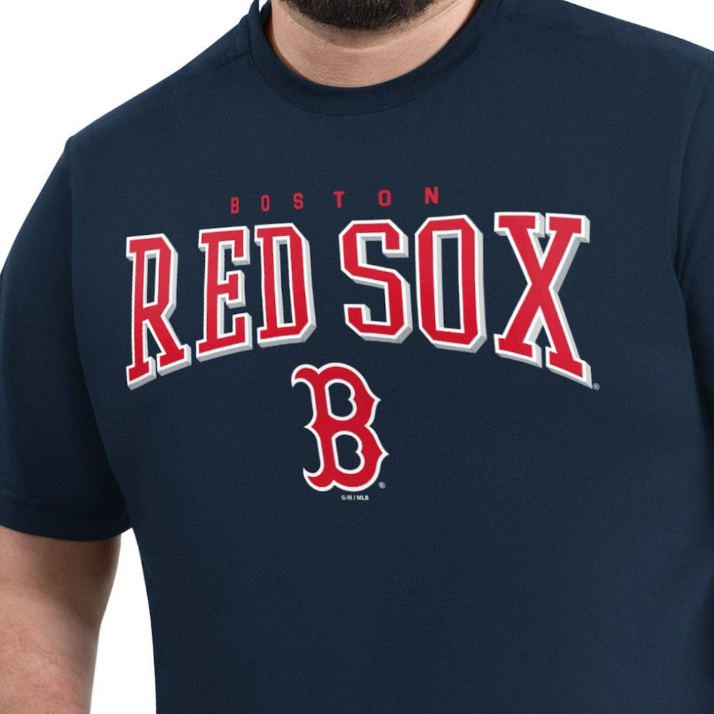 Boston Red Sox G-III Sports by Carl Banks Adaptive Classic Team Spirit T-Shirt - MLB