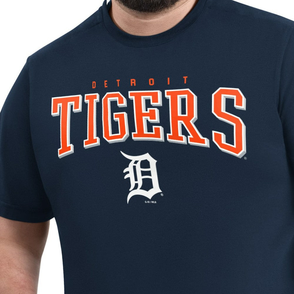 Detroit Tigers G-III Sports by Carl Banks Adaptive Classic Team Spirit T-Shirt - MLB