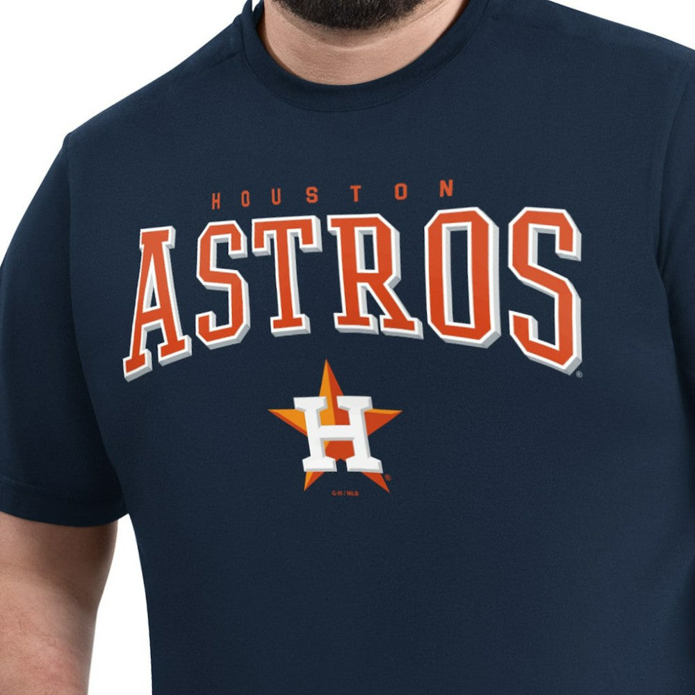 Houston Astros G-III Sports by Carl Banks Adaptive Classic Team Spirit T-Shirt - MLB