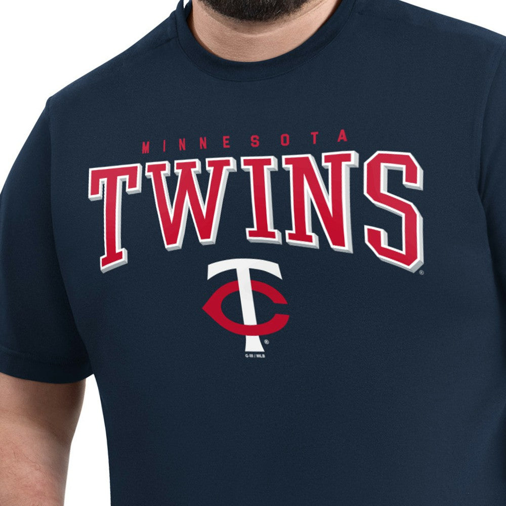 Minnesota Twins G-III Sports by Carl Banks Adaptive Classic Team Spirit T-Shirt - MLB