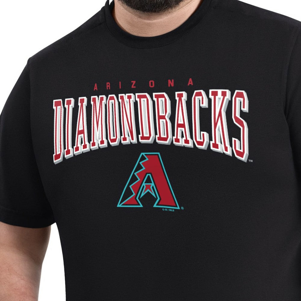Arizona Diamondbacks G-III Sports by Carl Banks Adaptive Classic Team Spirit T-Shirt - MLB