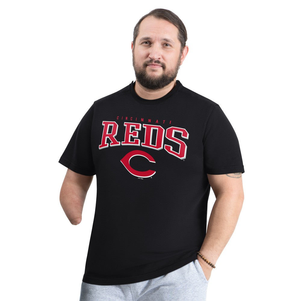 Cincinnati Reds G-III Sports by Carl Banks Adaptive Classic Team Spirit T-Shirt - MLB