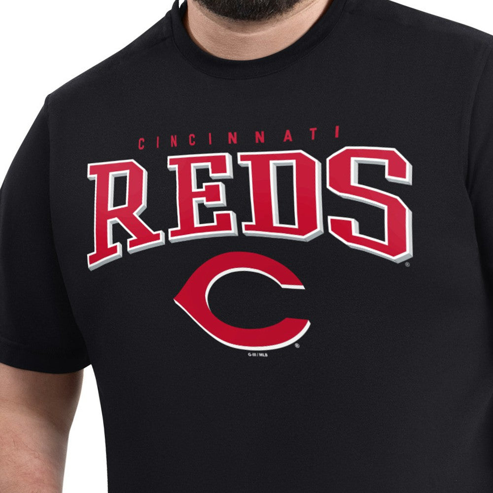 Cincinnati Reds G-III Sports by Carl Banks Adaptive Classic Team Spirit T-Shirt - MLB