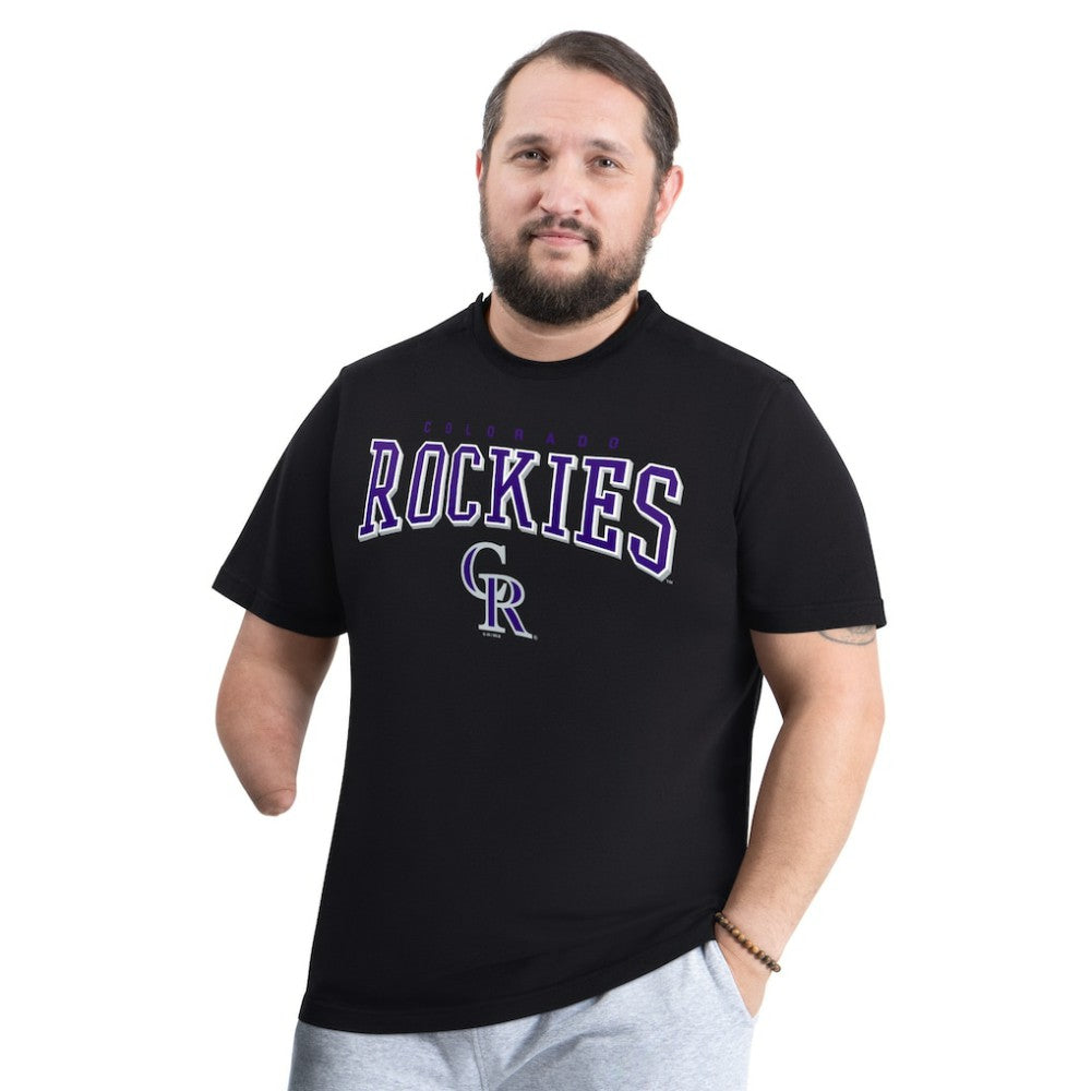 Colorado Rockies G-III Sports by Carl Banks Adaptive Classic Team Spirit T-Shirt - MLB