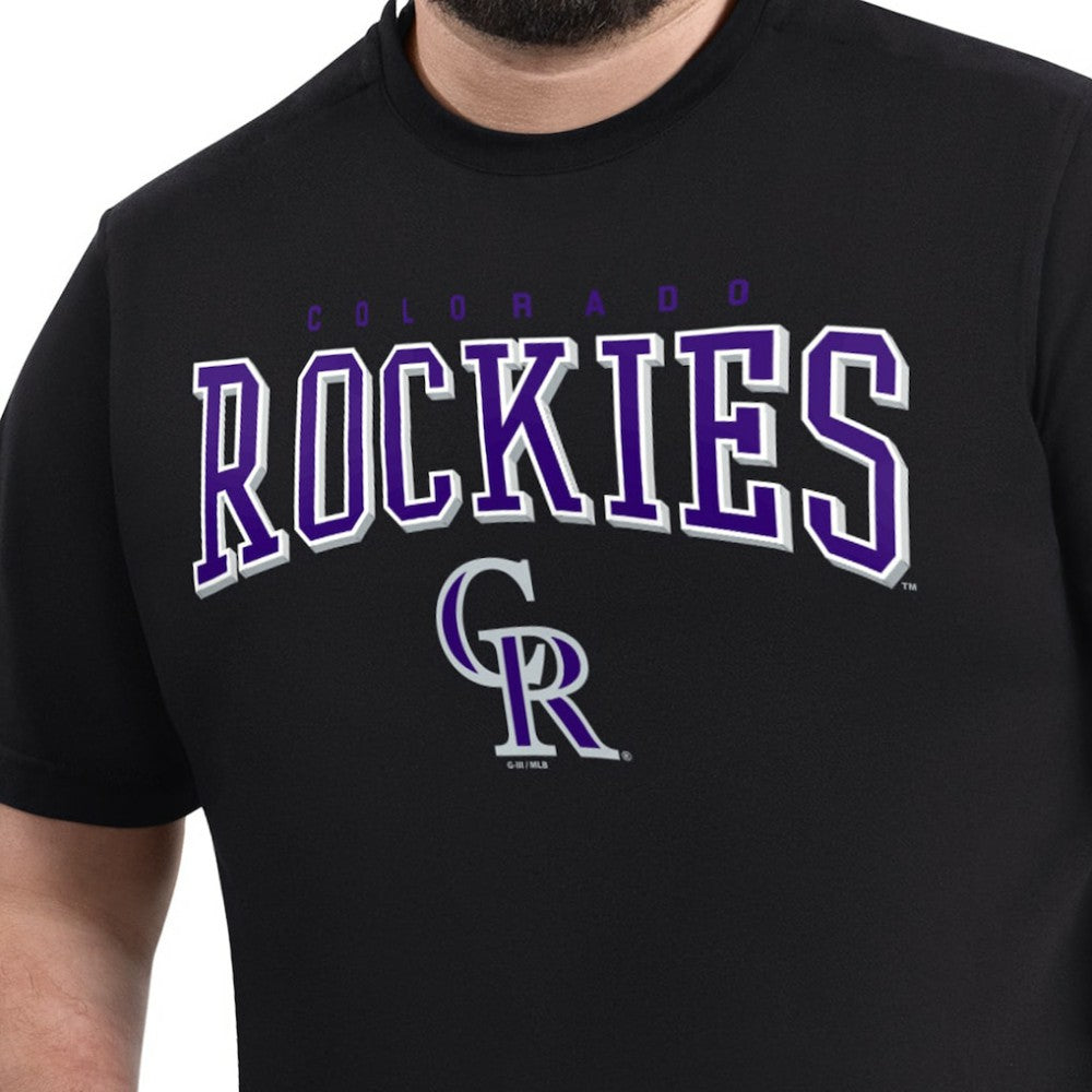 Colorado Rockies G-III Sports by Carl Banks Adaptive Classic Team Spirit T-Shirt - MLB
