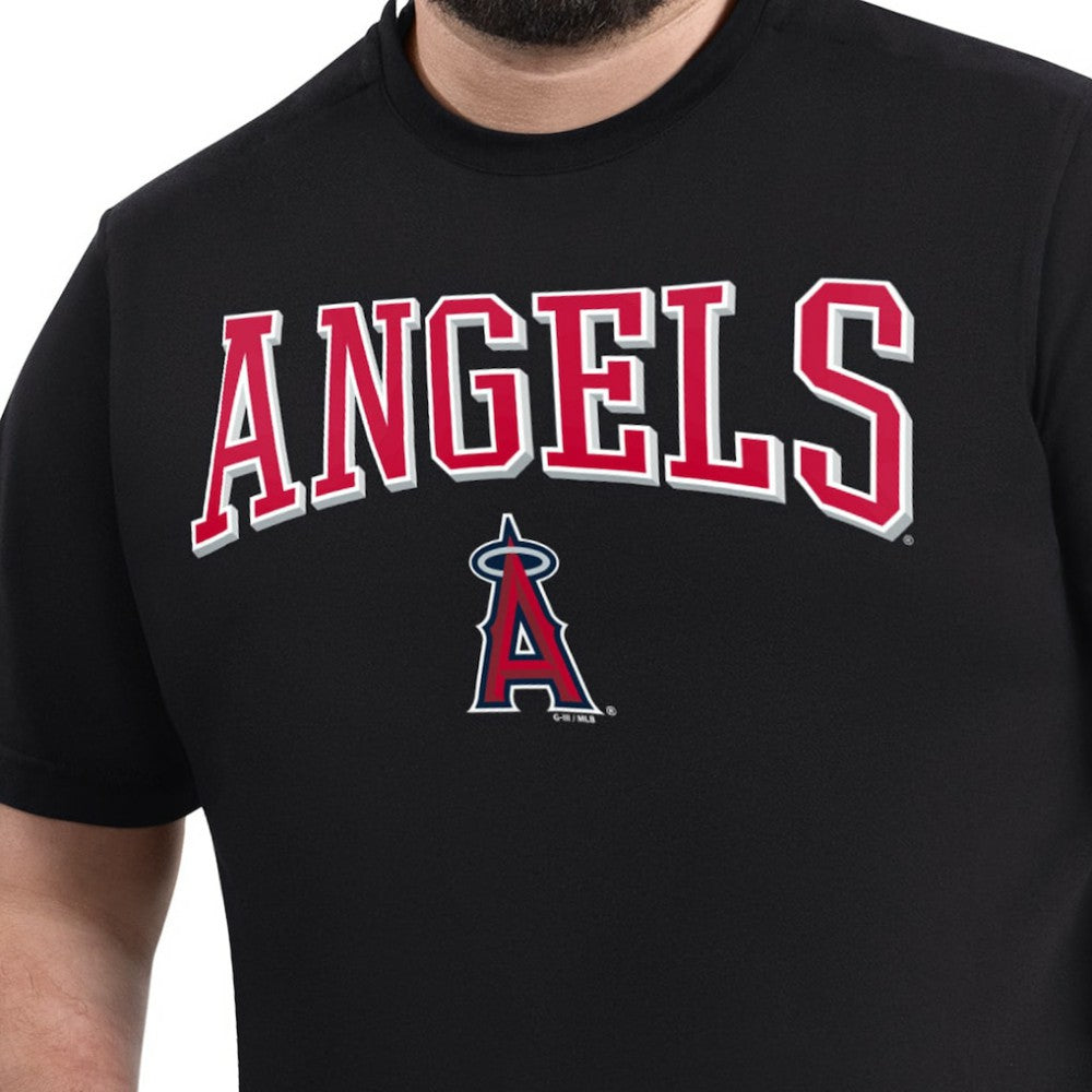 Los Angeles Angels G-III Sports by Carl Banks Adaptive Classic Team Spirit T-Shirt - MLB