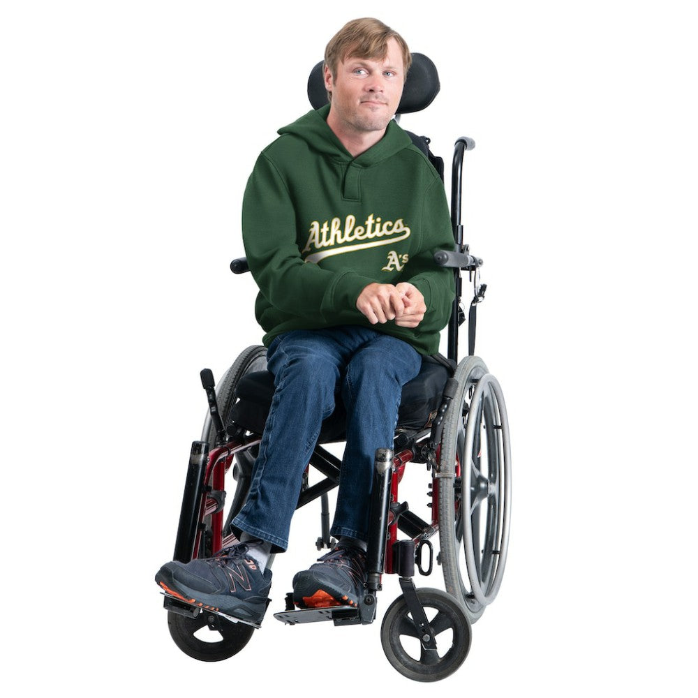 Athletics G-III Sports by Carl Banks Adaptive Lockup Fleece Hoodie - MLB