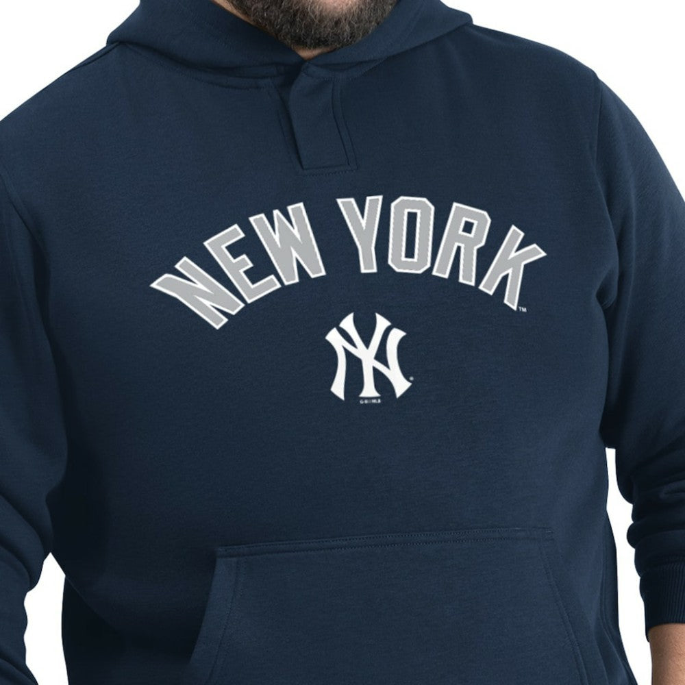 New York Yankees G-III Sports by Carl Banks Adaptive Lockup Fleece Hoodie - MLB