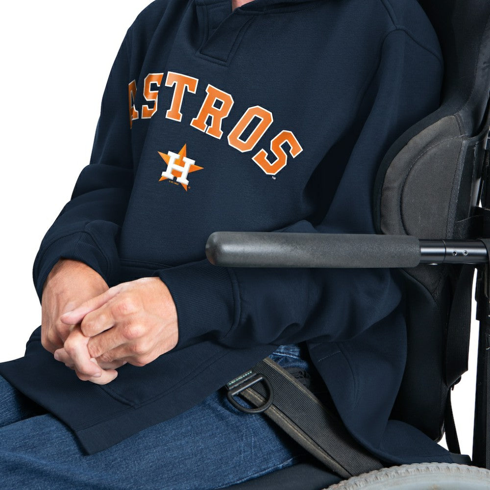 Houston Astros G-III Sports by Carl Banks Adaptive Lockup Fleece Hoodie - MLB
